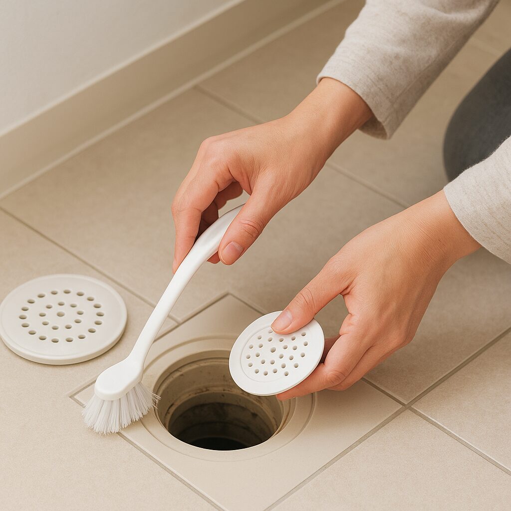 排水口に虫よけキャップを取り付ける対処方法