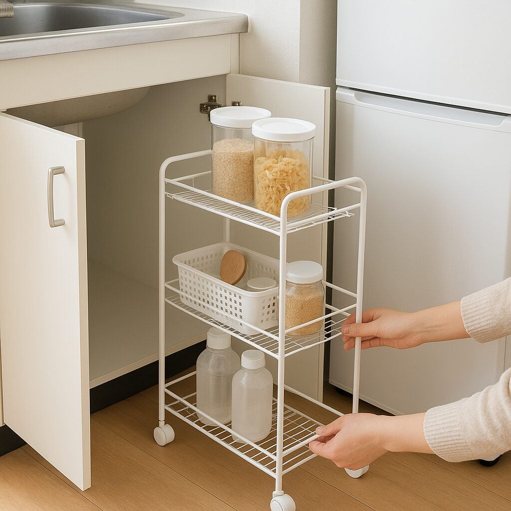 デッドスペース対処の具体的な収納方法のイメージ