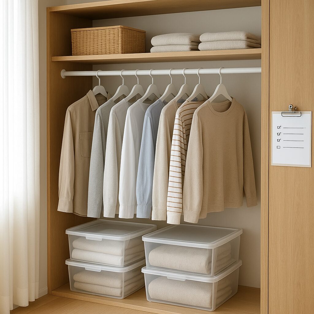 デッドスペースを増やさない収納見直しのイメージ