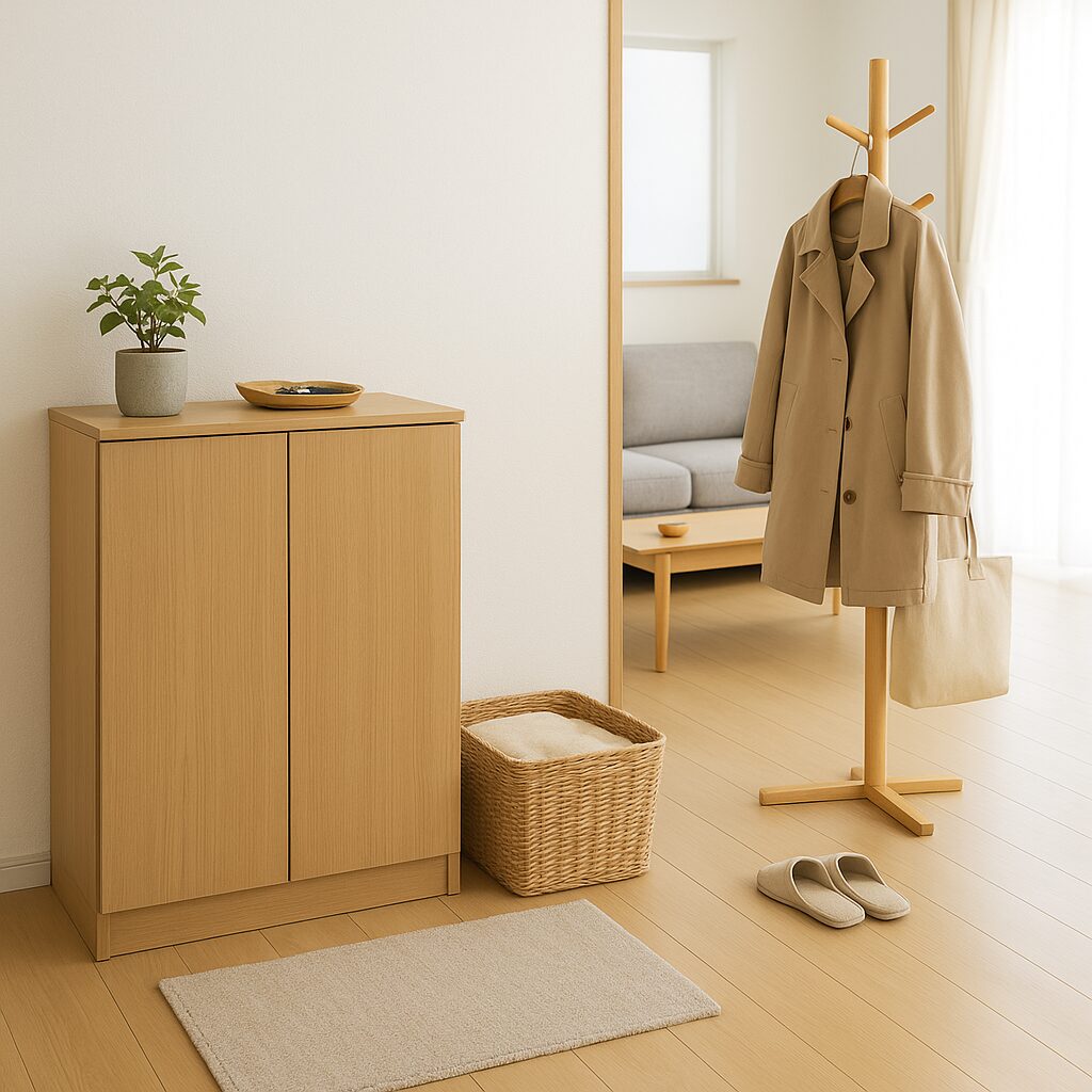 散らかりにくい仕組みづくりをしたリビング収納と片付け習慣