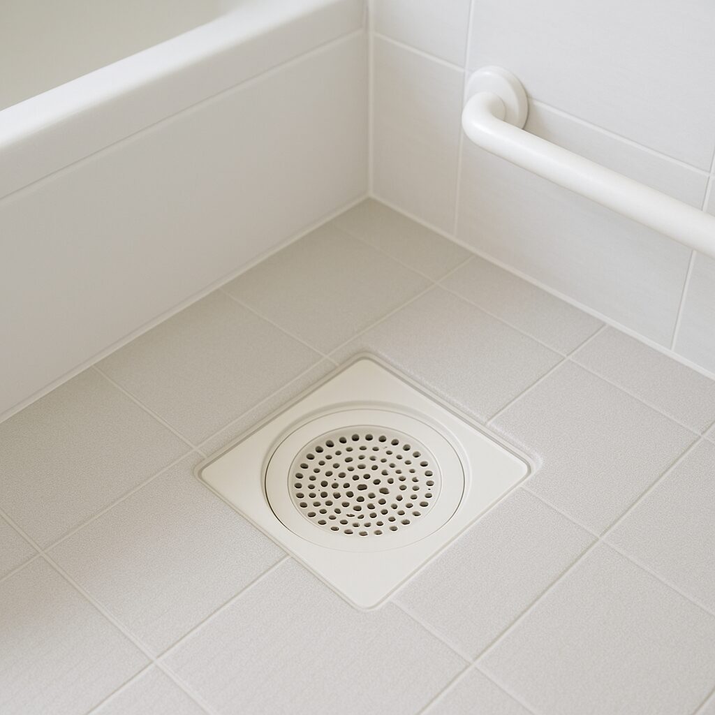 お風呂排水口のニオイを防止する工夫